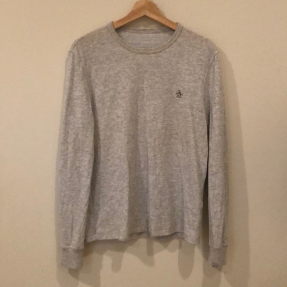 Original Penguin - Reversible long sleeve tshirt M